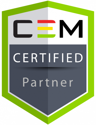 CEM Certified Partner Logo CEM Certified Partner Logo